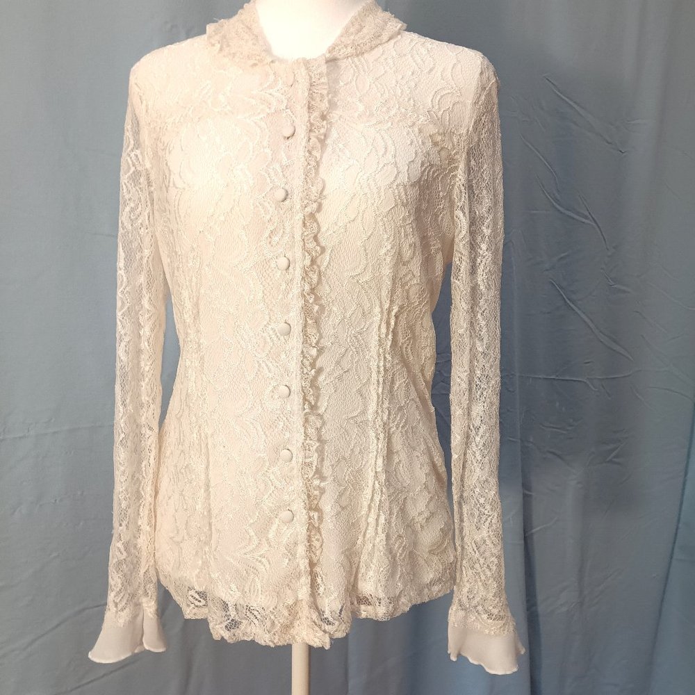 Claudia Richard lace Blouse
